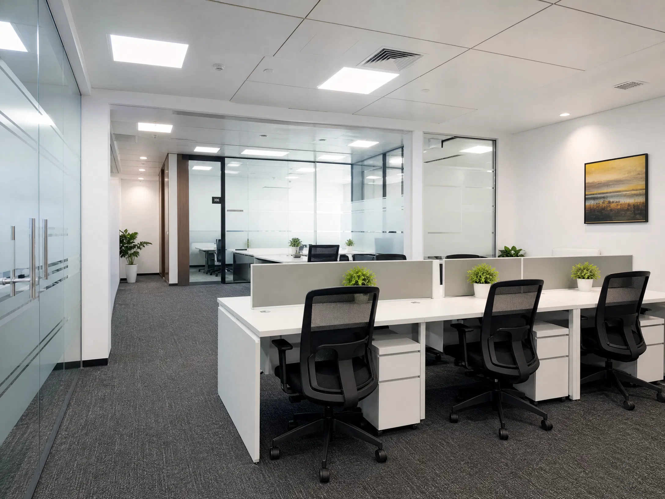 Creation Business Centre open-plan workspace in Riyadh